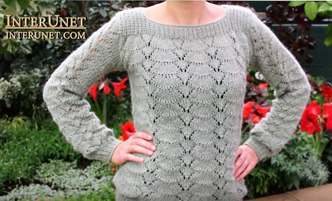 Interunet hot sale crochet cardigan