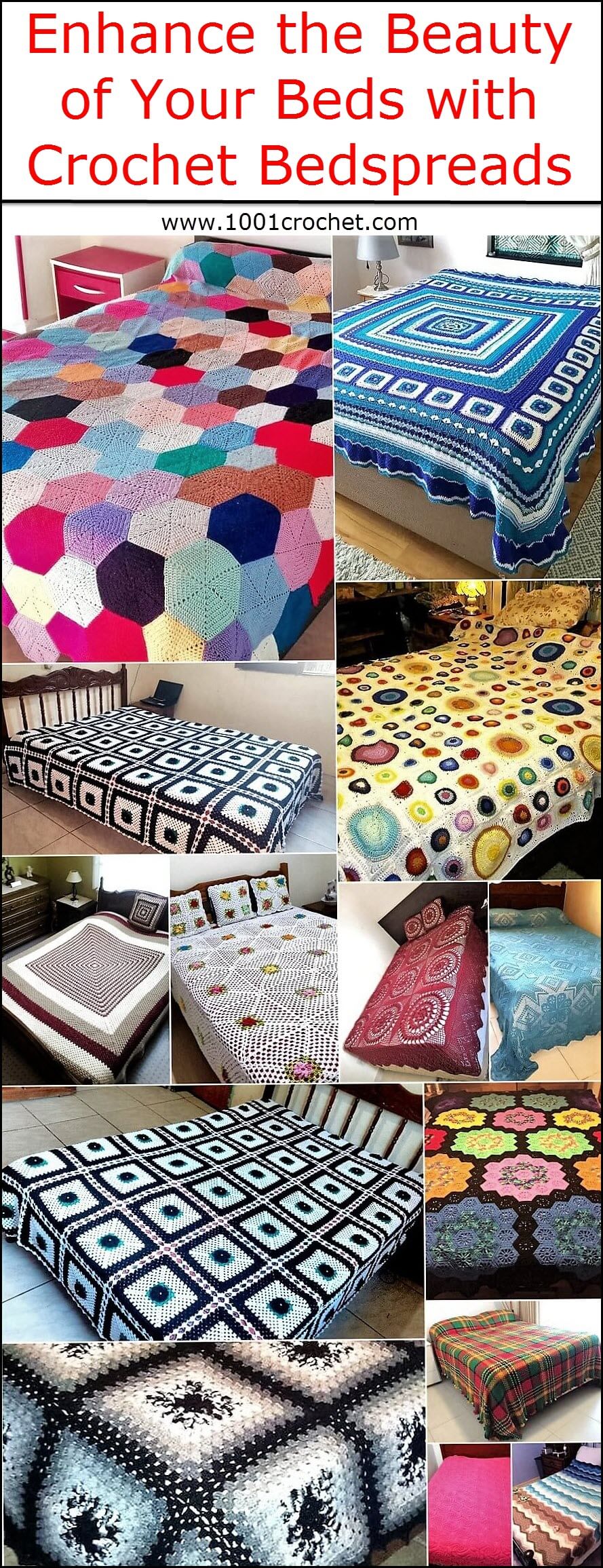 Enhance The Beauty Of Your Beds With Crochet Bedspreads 1001 Crochet