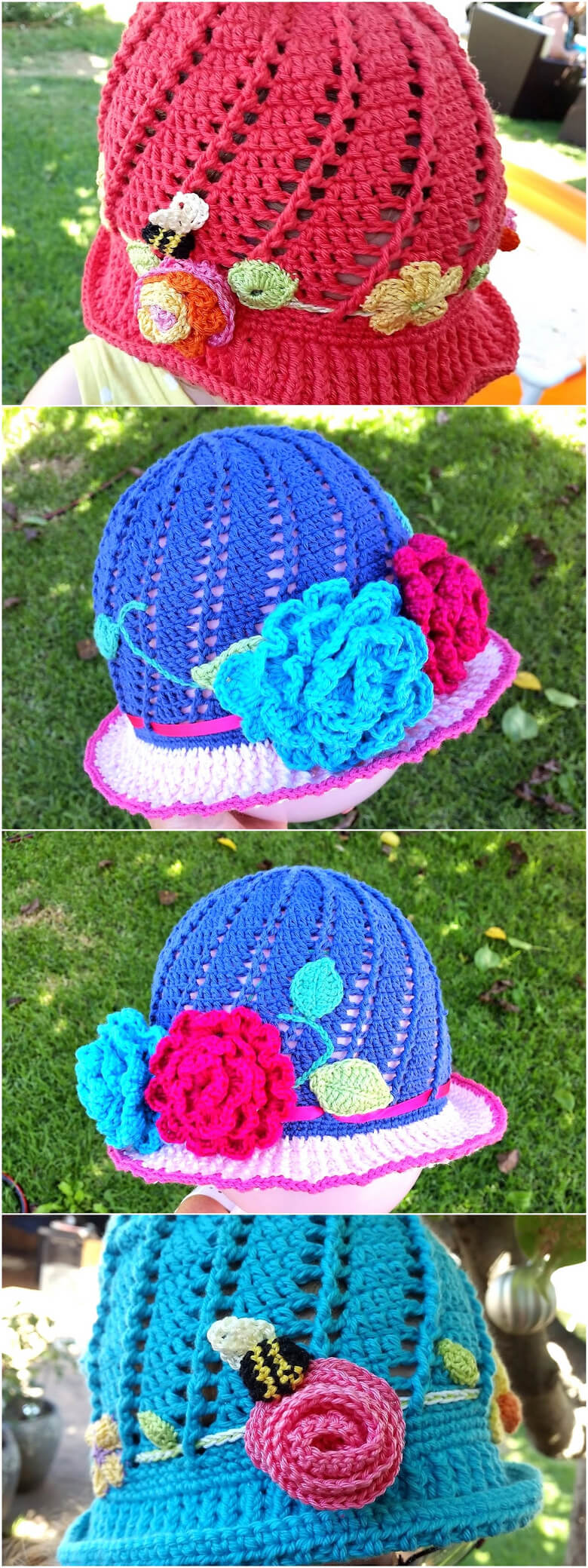 Russian little girls store cloche hat pattern