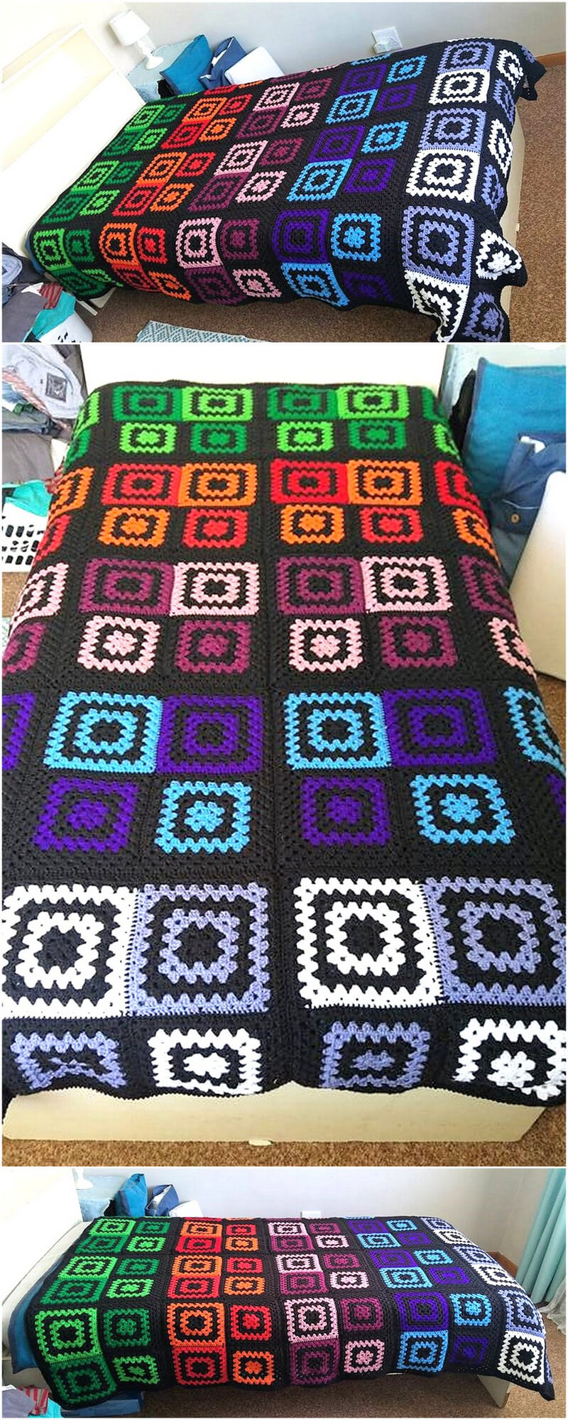 granny square blanket 5