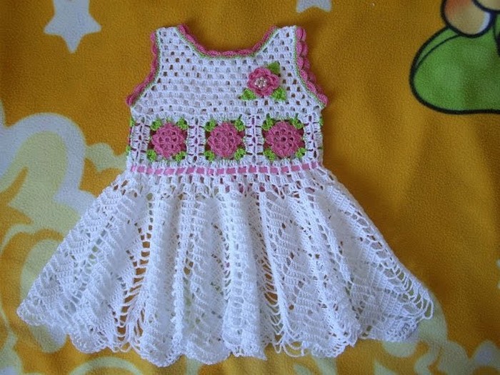 Cute Crochet Dresses for Baby Girls – 1001 Crochet