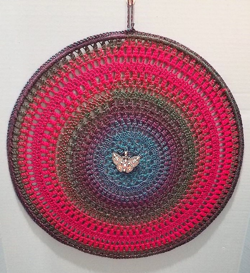 Stunning Dreamcatchers Crocheted By Brenda Donals – 1001 Crochet