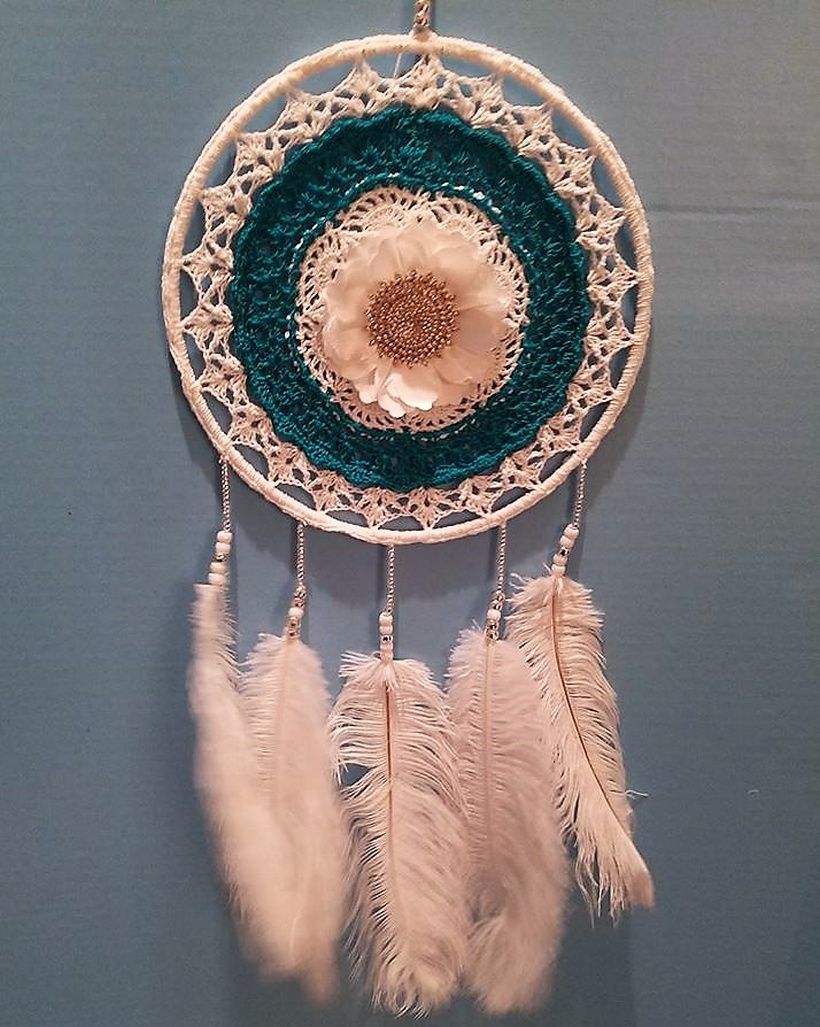 Stunning Dreamcatchers Crocheted by Brenda Donals – 1001 Crochet