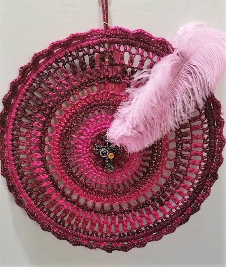 Stunning Dreamcatchers Crocheted By Brenda Donals – 1001 Crochet