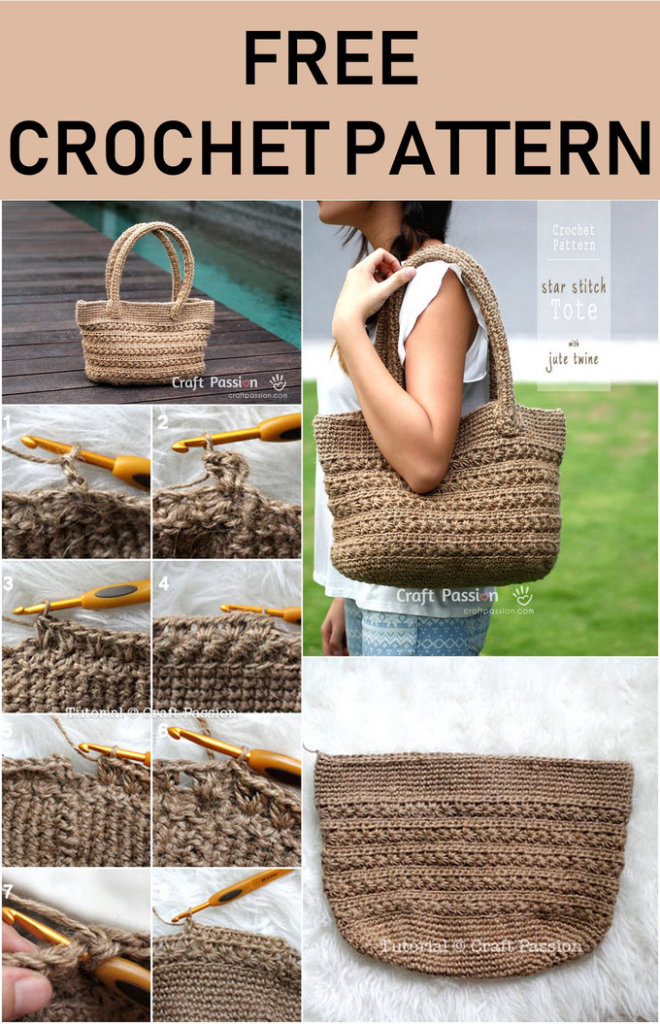 160+ Free Crochet Bag & Tote Patterns – 1001 Crochet